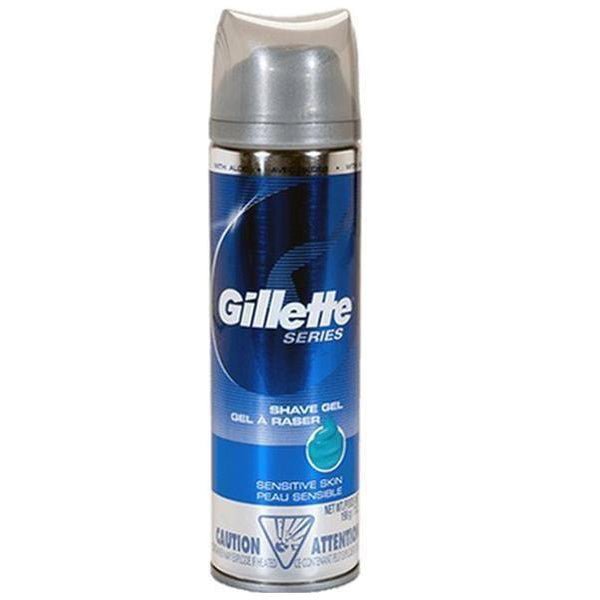 Gillette Shave Gel For Sensitive Skin 207ml - gtwtoporld.com