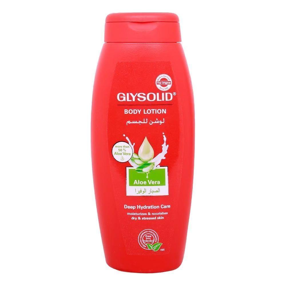 Glysolid Aloe Vera Body Lotion 500 ml / 250 ml - gtwtoporld.com