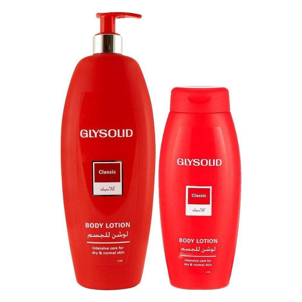 Glysolid Body Lotion Classic 500 ml / 250 ml - gtwtoporld.com