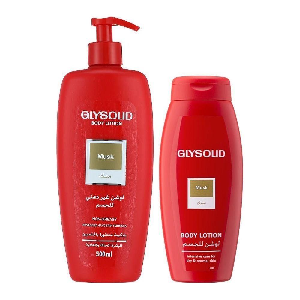 Glysolid Musk Body Lotion 500 ml / 250 ml - gtwtoporld.com