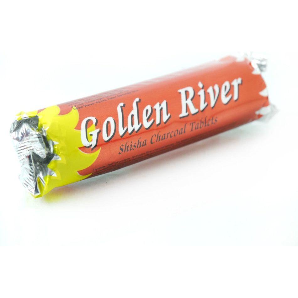 Golden River Long Burning Charcoal 33mm (1 pack of 10 rolls) - gtwtoporld.com