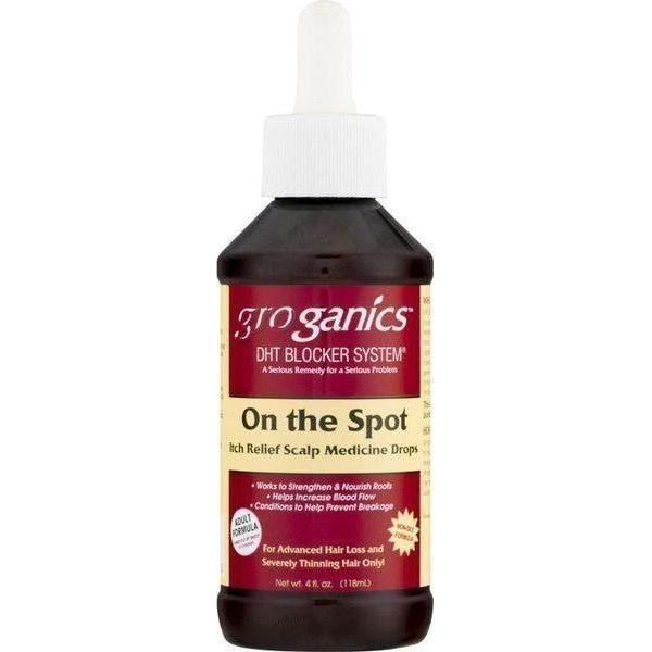 Groganics On the Spot Itch Relief Scalp Medicine Drops 118ml - gtwtoporld.com