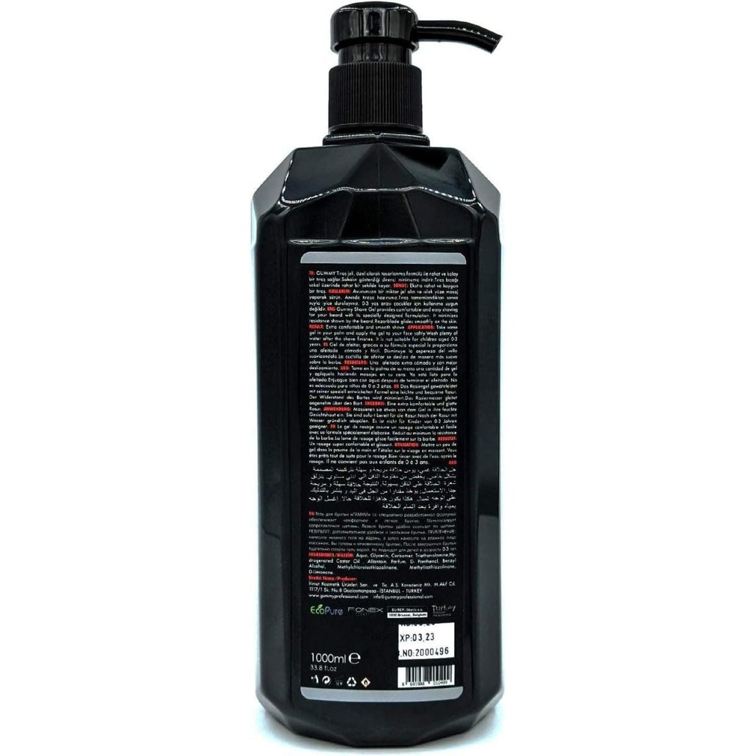 Gummy Shaving Gel Bloom 1000ml - gtwtoporld.com
