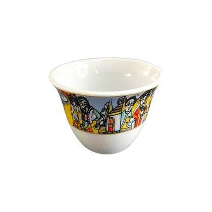 Habesha Shewhat 12pcs cawa cup90ml pattern/Illustration - gtwtoporld.com