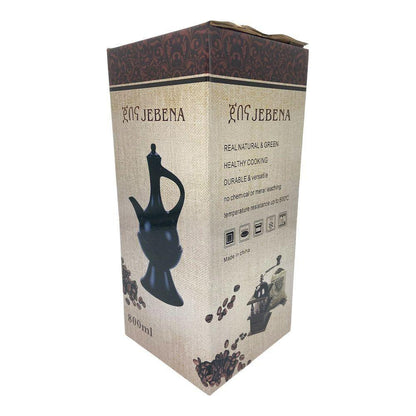 Habesha Shewhat Black Jebena with holder shiny - gtwtoporld.com
