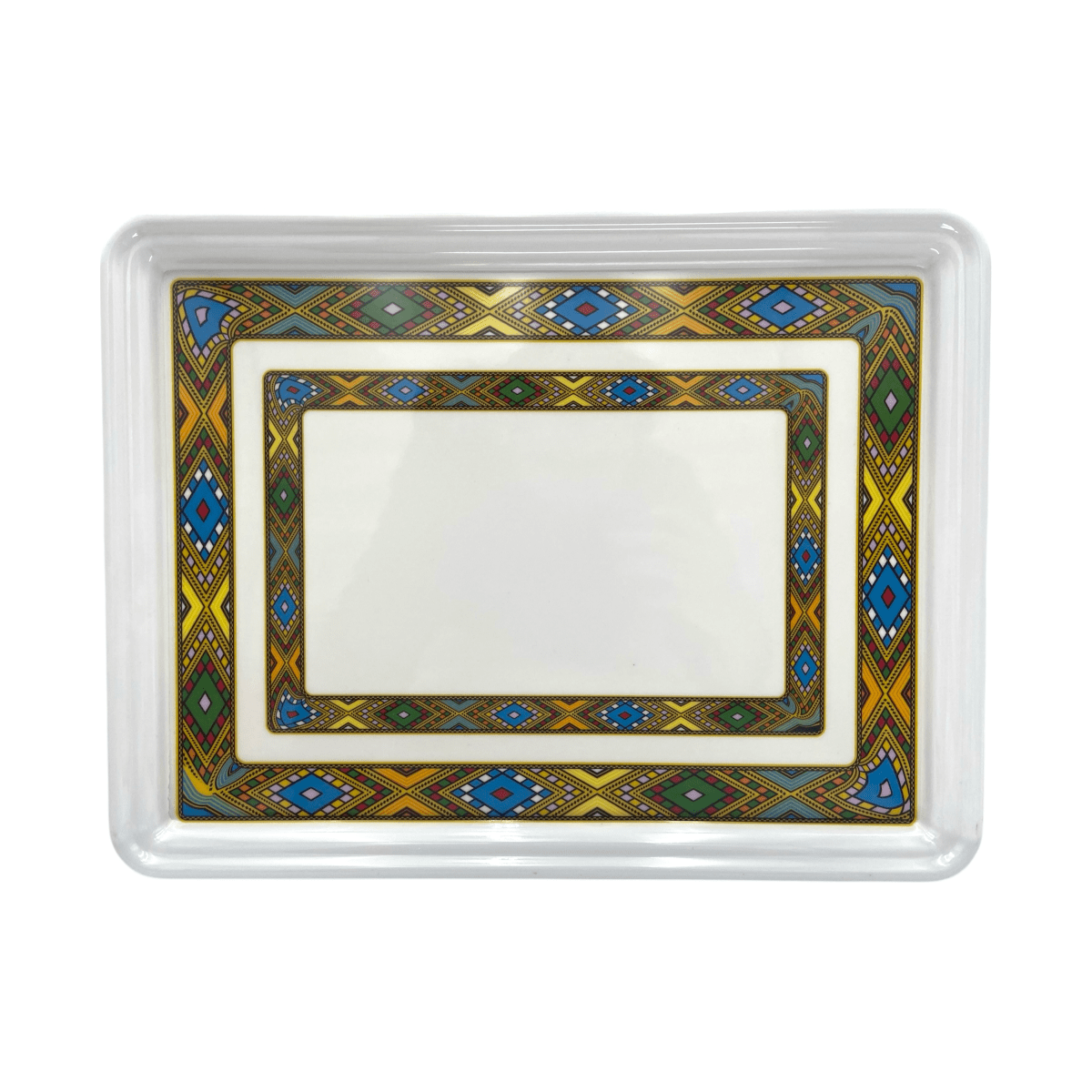 Habesha Shewhat Melamine coffee table Mid 601 37x28x5.8cm pattern/Illustration - gtwtoporld.com