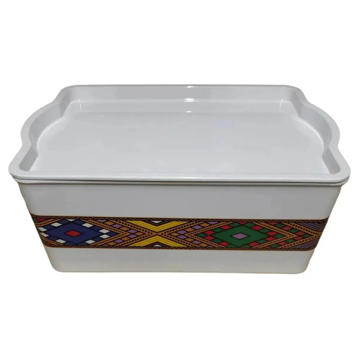 Habesha Shewhat Melamine rekebot 40x27x16cm pattern/illustration - gtwtoporld.com