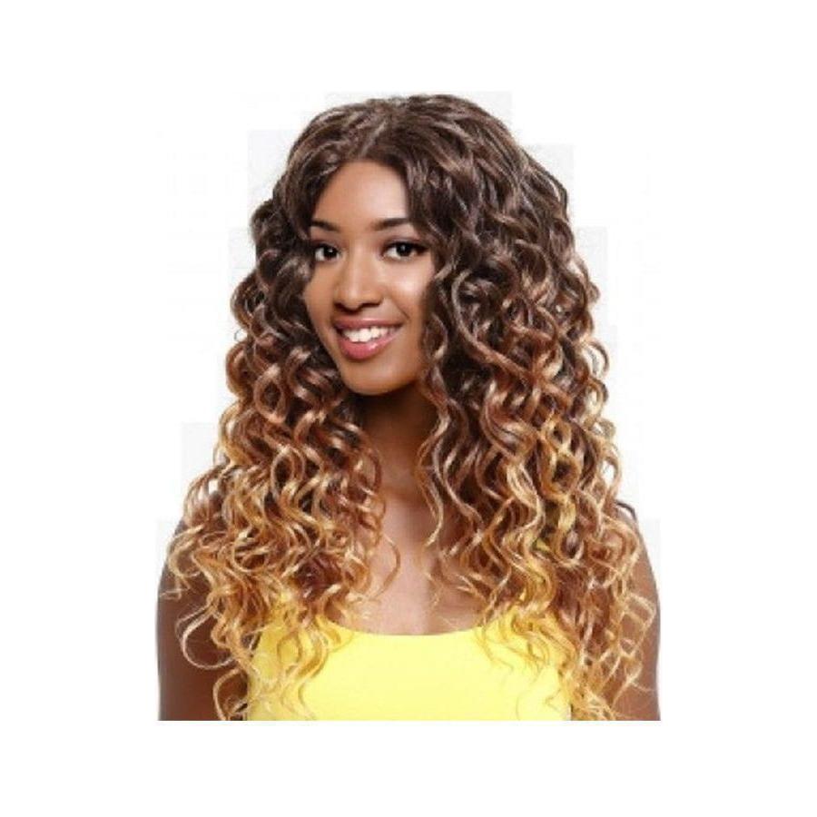 Hair by Sleek Noble Gold Premium Synthetic Hair with Lace Closure Big Bounce Curl - gtwtoporld.com