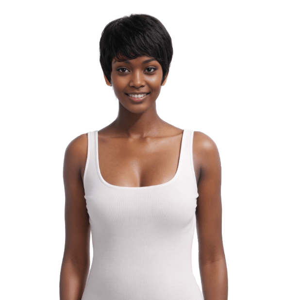 Hair By Sleek Sonia Human Hair Wig 10" - gtwtoporld.com