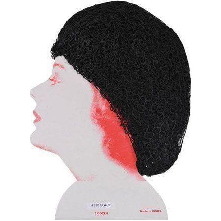 Hair Net Head Elastic :Black - gtwtoporld.com