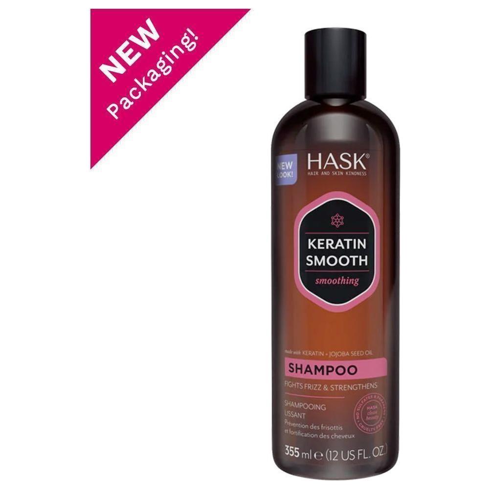 HASK Keratin Smooth Smoothing Shampoo 355ml - gtwtoporld.com