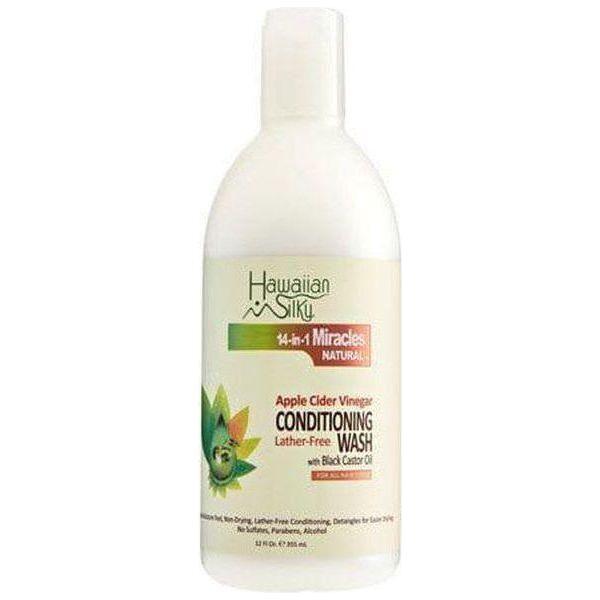Hawaiian Silky Apple Cider Vinegar Conditioning Wash 355ml - gtwtoporld.com