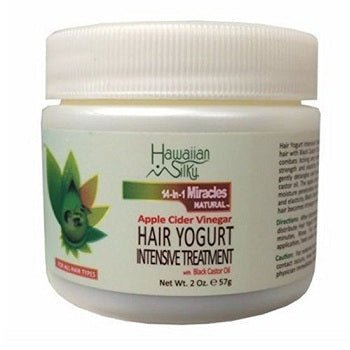 Hawaiian Silky Apple Cider Vinegar Hair Yogurt Intensive Treatment 2oz/16oz - gtwtoporld.com