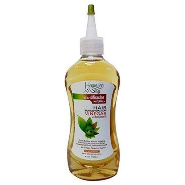 Hawaiian Silky Hair Vinegar with Black Castor Oil 238ml - gtwtoporld.com