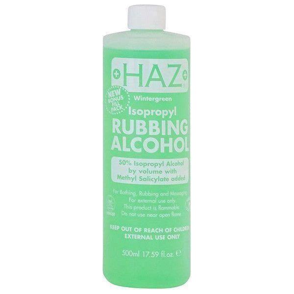Haz Isopropyl Rubbing Alcohol 50%, 500ml - gtwtoporld.com