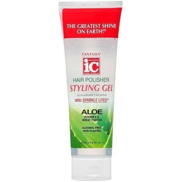 ic Fantasia Hair Polisher Styling Gel with Sparkle Lites Aloe Vitamin E &amp; Wheat Protein 247g - gtwtoporld.com