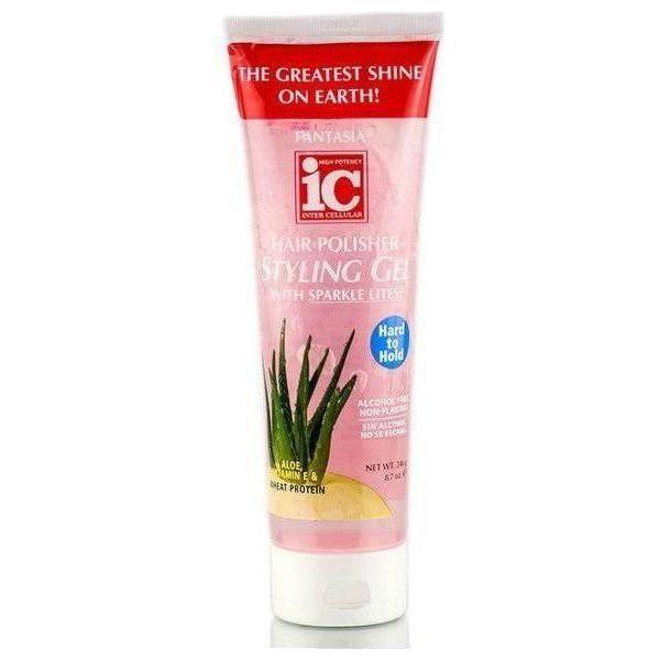 ic Fantasia Hair Polisher Styling Gel with Sparkle Lites Hard to Hold 257ml - gtwtoporld.com