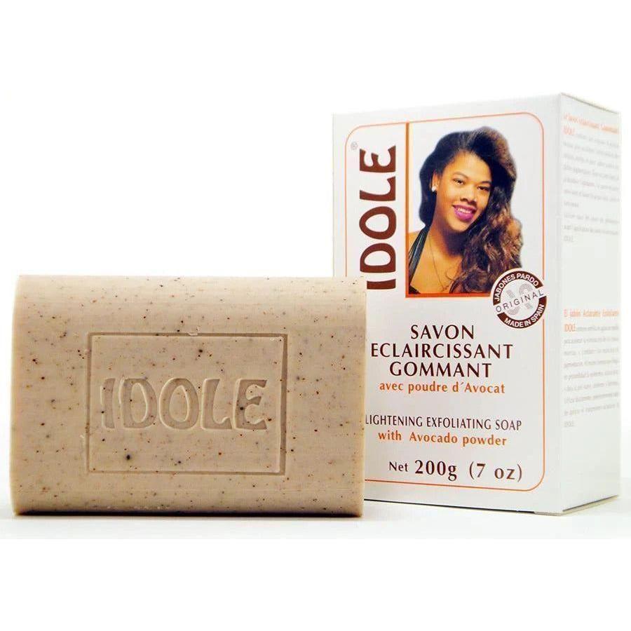IDOLE Lightening Exfoliating Soap With Avocado Powder 200g - gtwtoporld.com