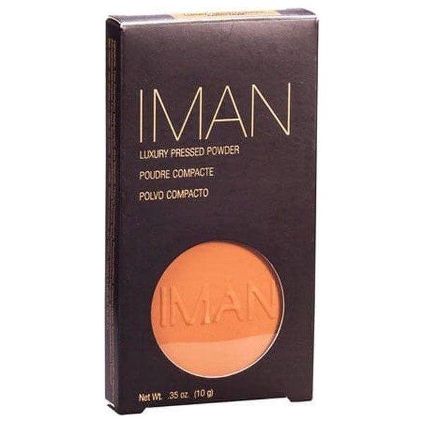 Iman Luxury Pressed Powder Earth Dark 10g - gtwtoporld.com