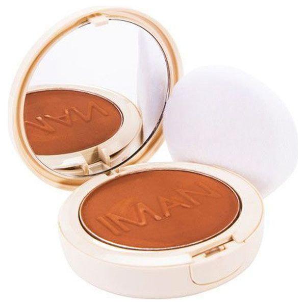 Iman Perfect Response Oil - Blotting Pressed Powder Deep 10g - gtwtoporld.com