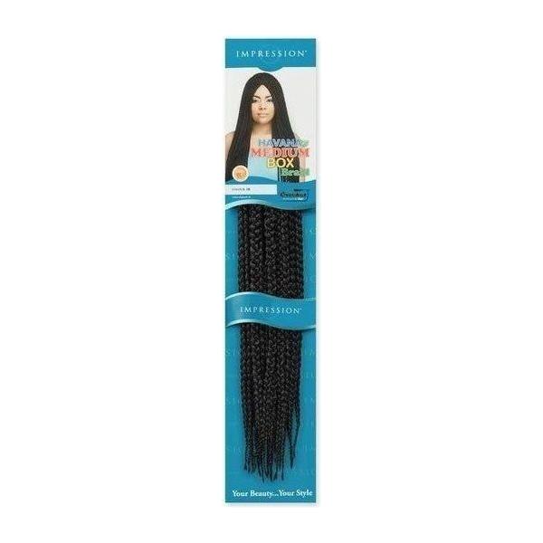 Impression Bulk - Havana Medium Box Braids - gtwtoporld.com