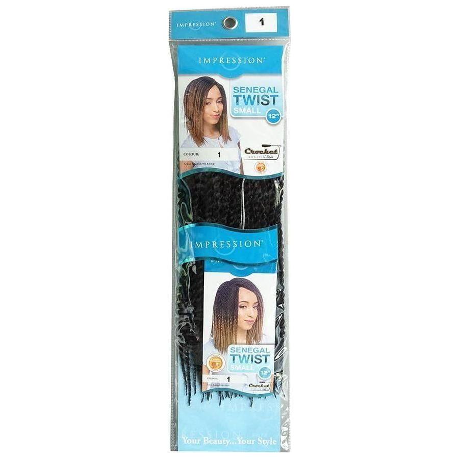Impression Senegal Twist Small 12" Synthetic Hair - gtwtoporld.com