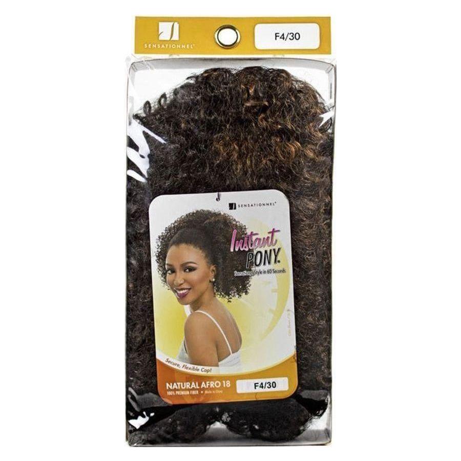 Instant Ponytail Natural Afro 18" - Kunsthaar - Premium Haar - gtwtoporld.com