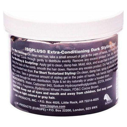 Isoplus Extra Conditioning Dark Styling Gel 946Ml - gtwtoporld.com