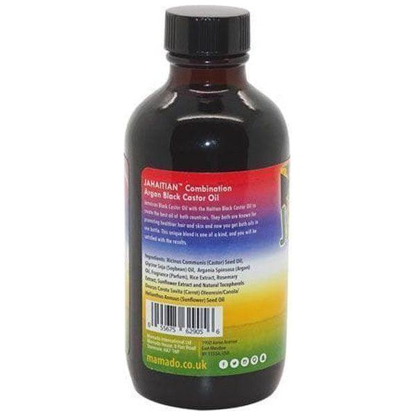 Jahaitian Combinatin Black Castor Oil Argan 118ml - gtwtoporld.com
