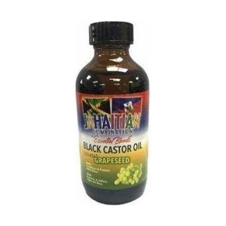 Jahaitian Combination Black Castor Oil Grapeseed 4oz - gtwtoporld.com