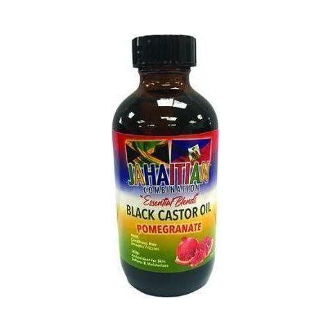 Jahaitian Combination Black Castor oil Pomegranate 4oz - gtwtoporld.com