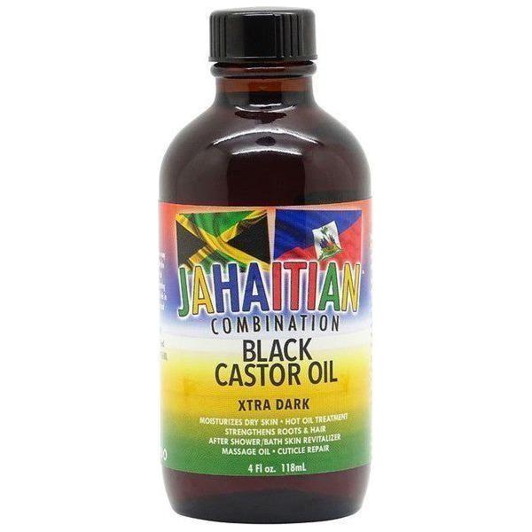 Jahaitian Combination Black Castor Oil Xtra Dark Hot Oil Treatment 118ml - gtwtoporld.com