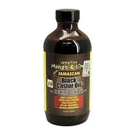 Jamaican Mango &amp; Lime Black Castor Oil Xtra Dark 8 oz - gtwtoporld.com