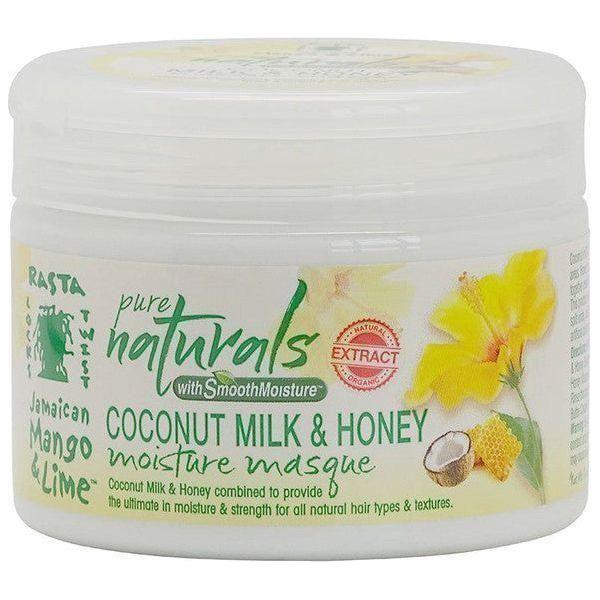 Jamaican Mango&amp;Lime Pure Naturals Coconut Milk &amp; Honey Moisture Masque 355ml - gtwtoporld.com