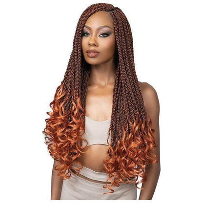 Janet Collection 3X Pre - Stretched French Curl Kunsthaar 48" - gtwtoporld.com