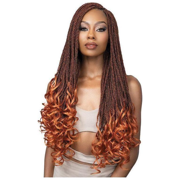 Janet Collection 3X Pre - Stretched French Curl Kunsthaar 48" - gtwtoporld.com