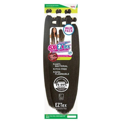 Janet Collection 6x EZ TEX Pre - Stretched 56" Synthetic Hair - gtwtoporld.com