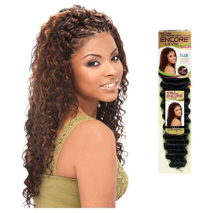 Janet Collection Encore La Vie New Deep Bulk Echthaar 18" - gtwtoporld.com