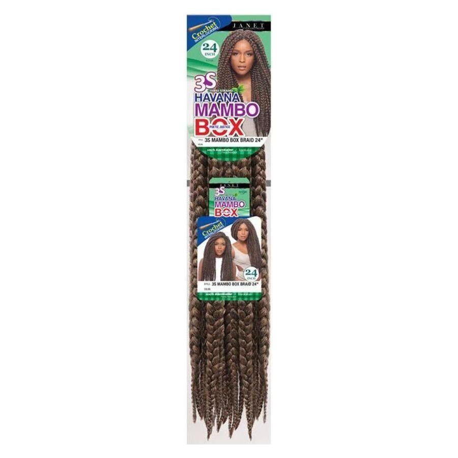 Janet Collection Havana Mambo Box Braid 24" - Three Strand Synthetic Hair - gtwtoporld.com