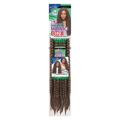 Janet Collection Havana Mambo Box Braid 24" - Three Strand Synthetic Hair - gtwtoporld.com