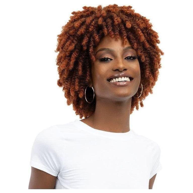 Janet Collection Natürliche Afro Kane Perücke - Synthetisches Haar - gtwtoporld.com
