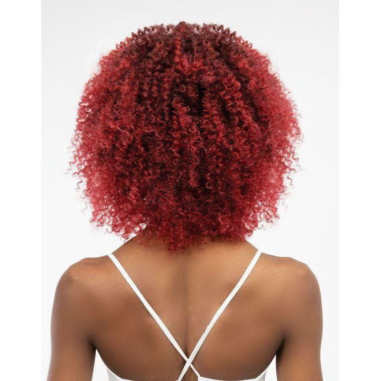 Janet Collection Natürliche Afro Leon Perücke - Synthetisches Haar - gtwtoporld.com