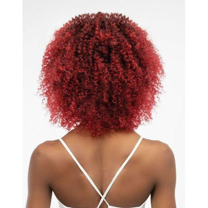 Janet Collection Natürliche Afro Leon Perücke - Synthetisches Haar - gtwtoporld.com