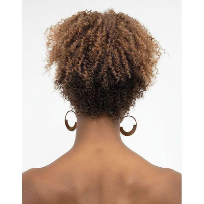 Janet Collection Natürliche Afro Mica Perücke - Synthetisches Haar - gtwtoporld.com