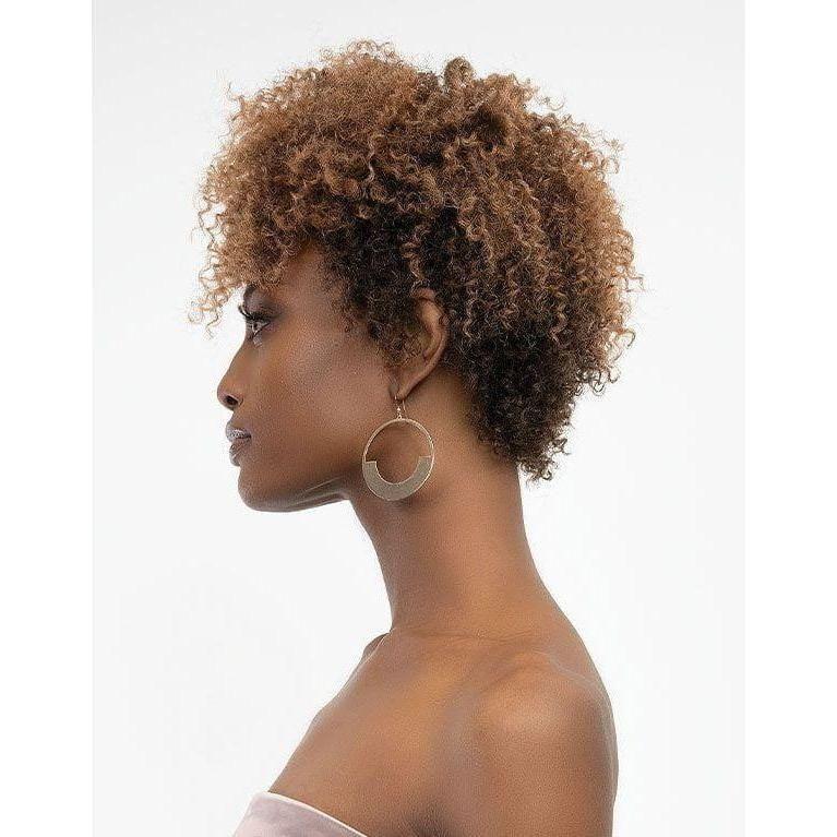 Janet Collection Natürliche Afro Mica Perücke - Synthetisches Haar - gtwtoporld.com