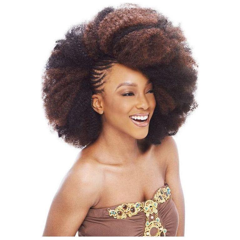 Janet Collection Noir 2X Afro Kinky Bulk 24" 100% Kanekalon Fiber - gtwtoporld.com