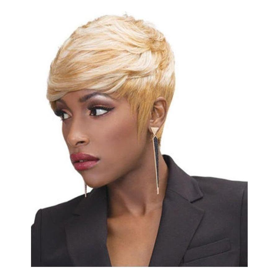 Janet Collection Pixie Cut 38pcs + 8"(4pcs) 100% Virgin Echthaar - gtwtoporld.com