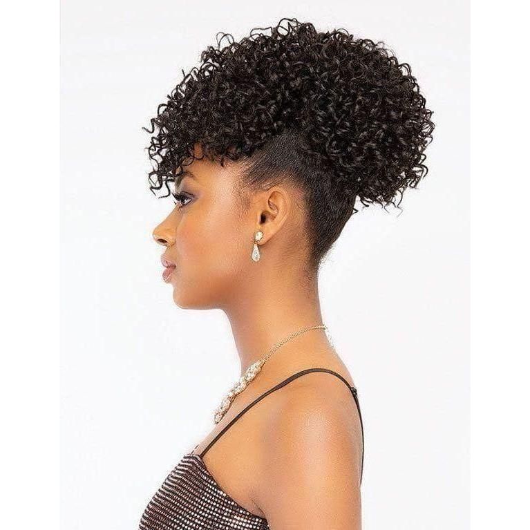 Janet Collection Verspielter Ananas - Ponytail - Squiggle  Kunsthaar - gtwtoporld.com