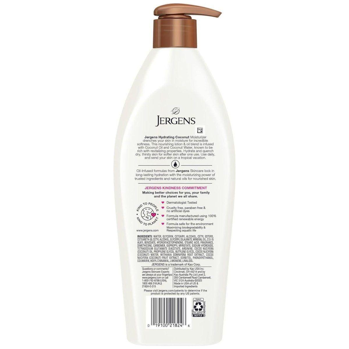Jergens Hydrating Coconut Lotion 26.5oz - gtwtoporld.com