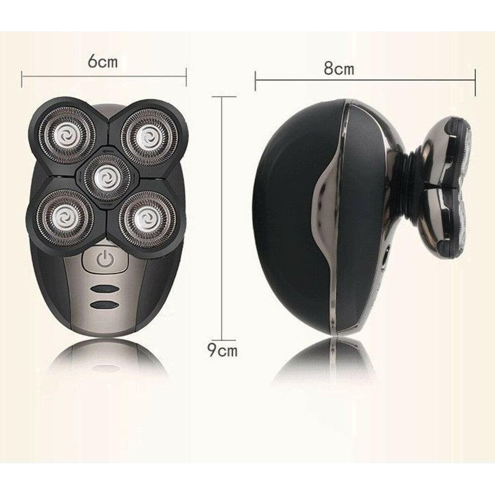 JINDING Electric Head Shaver for Men 5 in 1 Gold - gtwtoporld.com